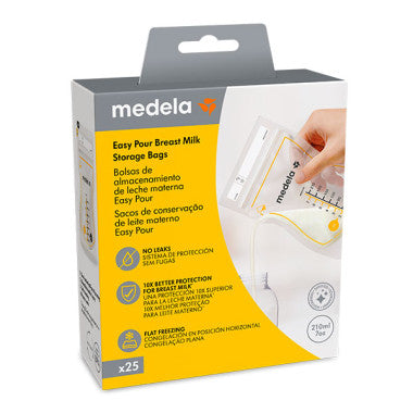 Bolsas de Almacenamiento de Leche Materna EASY POUR 25 unidades - Medela