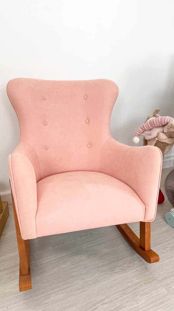 Mecedora Lactancia SOFT  Rosa