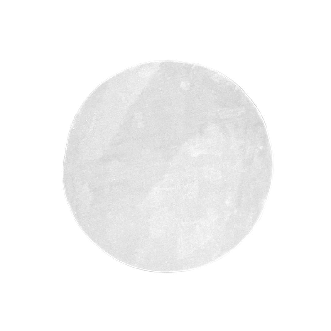Alfombra Circular Blanco Crudo