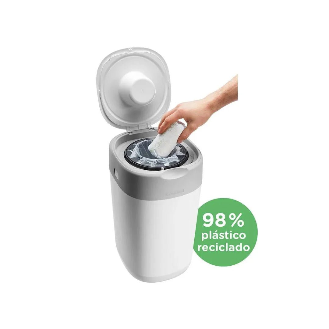 Sistema para desechar Pañales Twist & Click Blanco + 4 repuestos