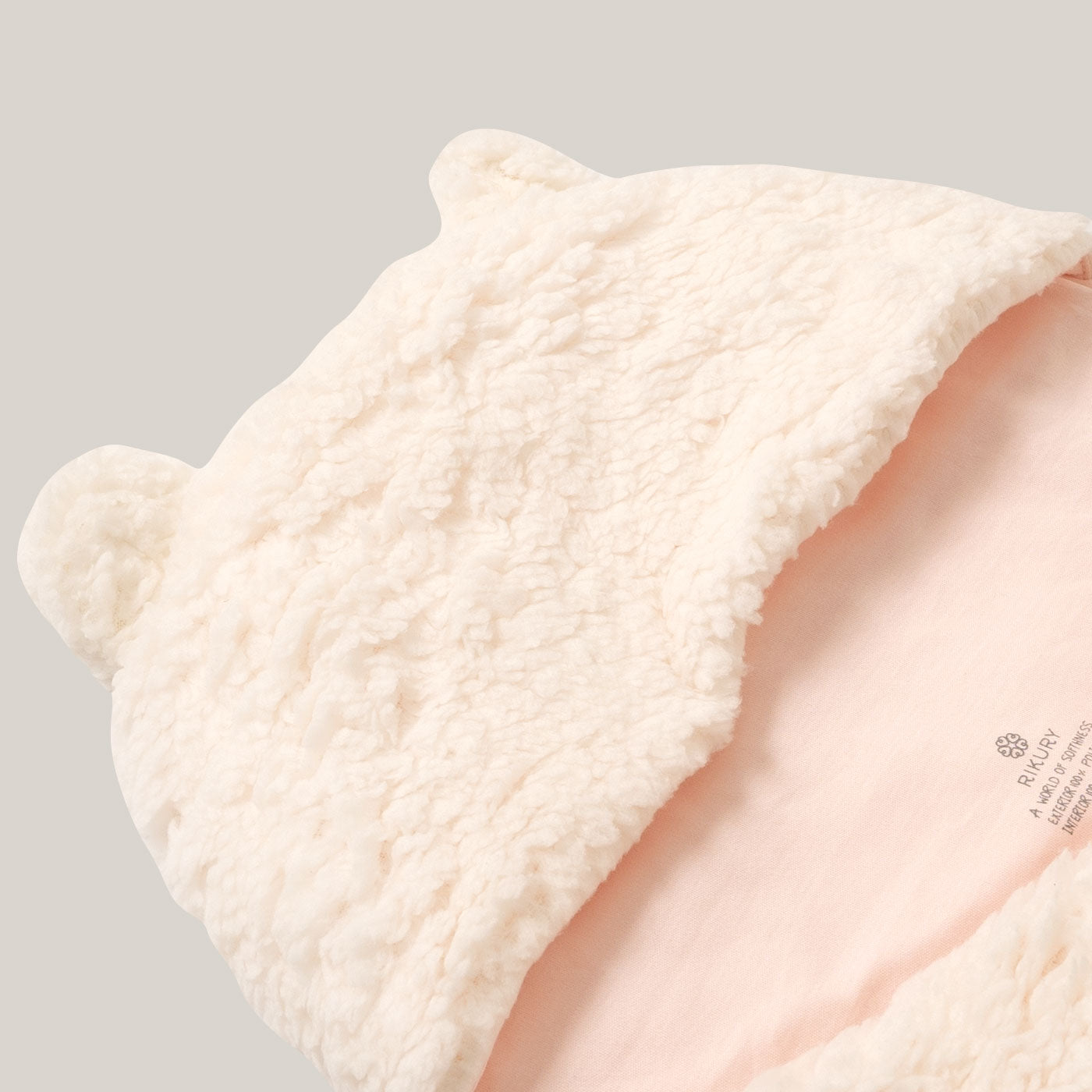 Bolsa de dormir envolvente Osito Rosa