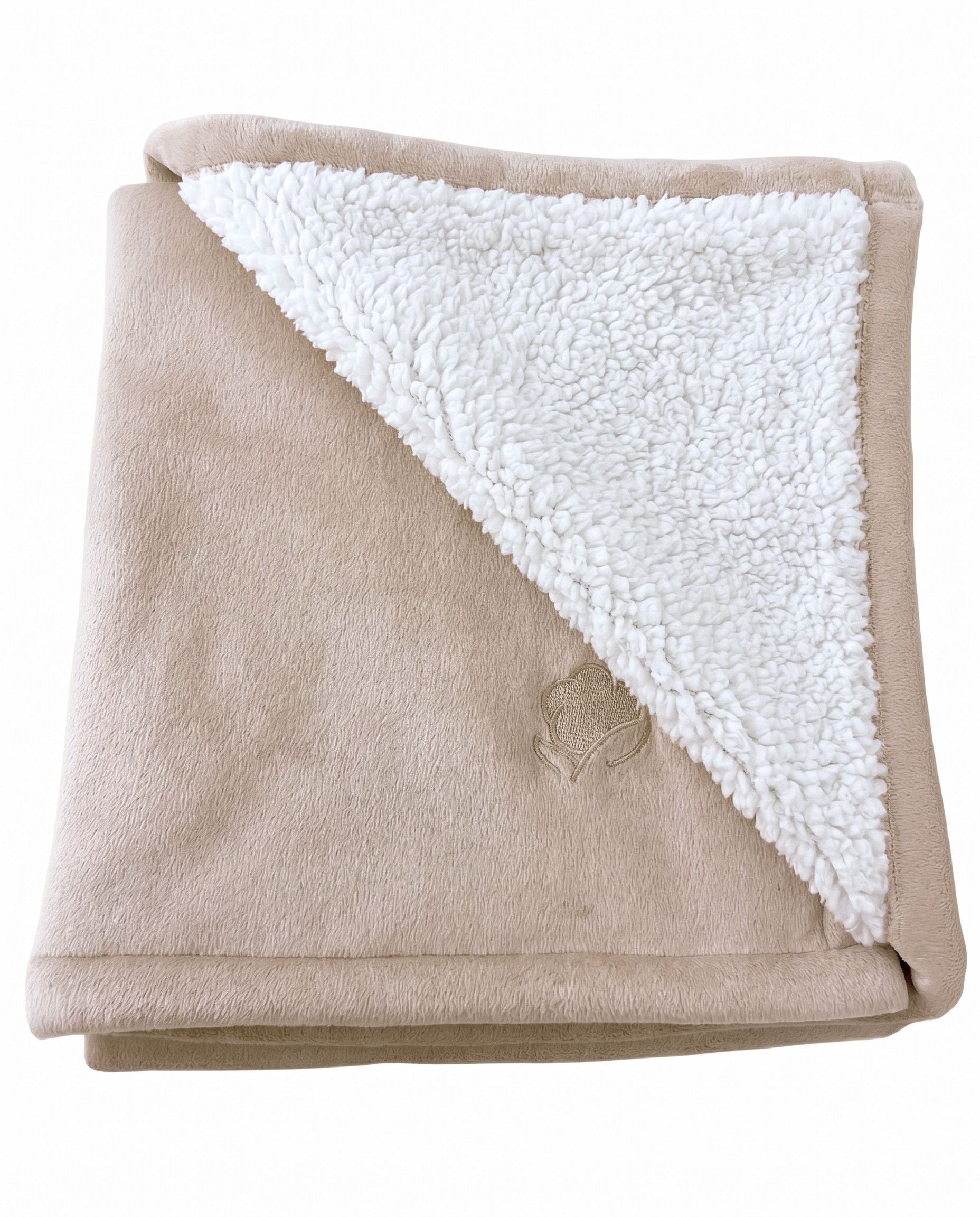 Manta Plush Sherpa Beige