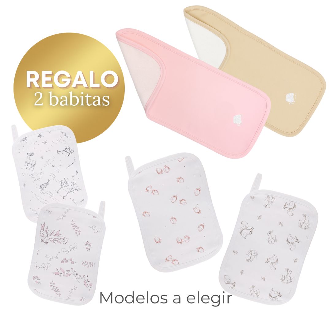 Paquete Textiles: 2 Hombreras + 2 Babitas
