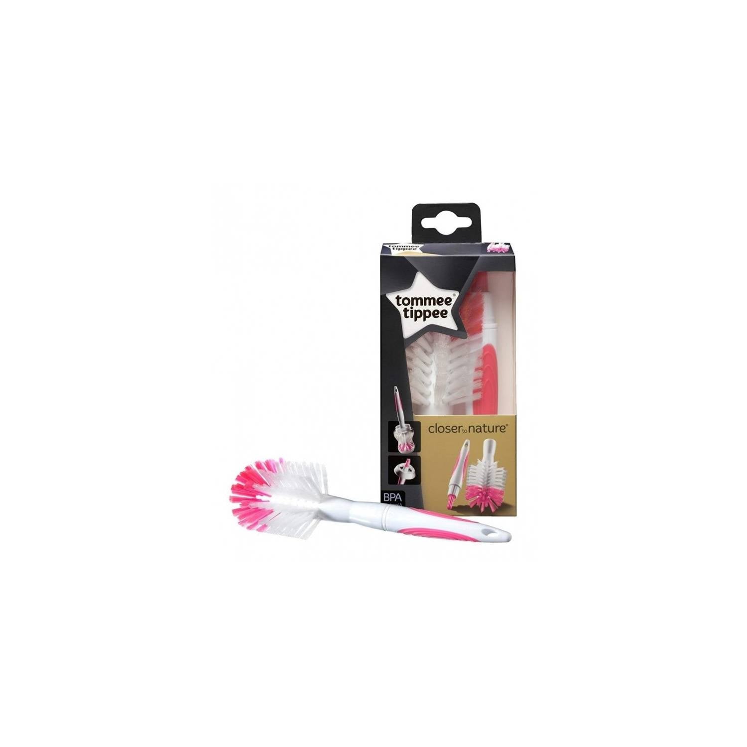 Escobilla para Biberones Rosado
