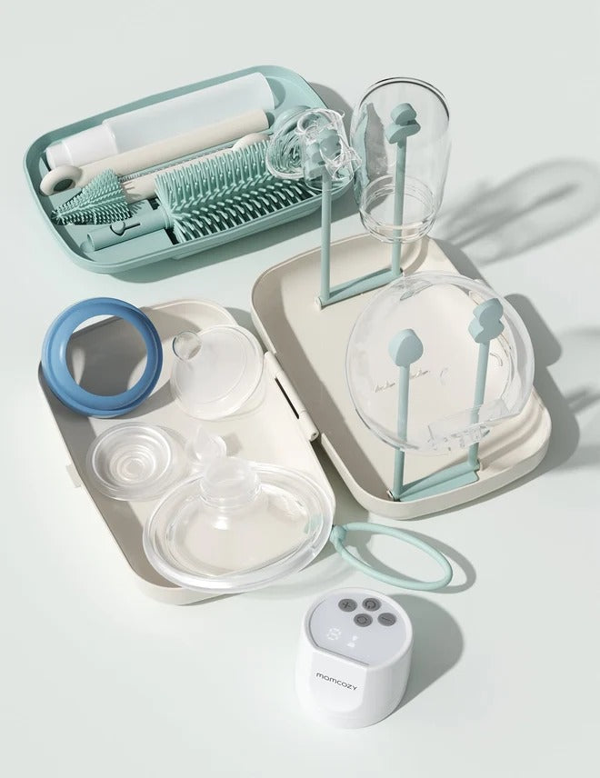 Kit de limpieza y secado de biberones 7 en 1