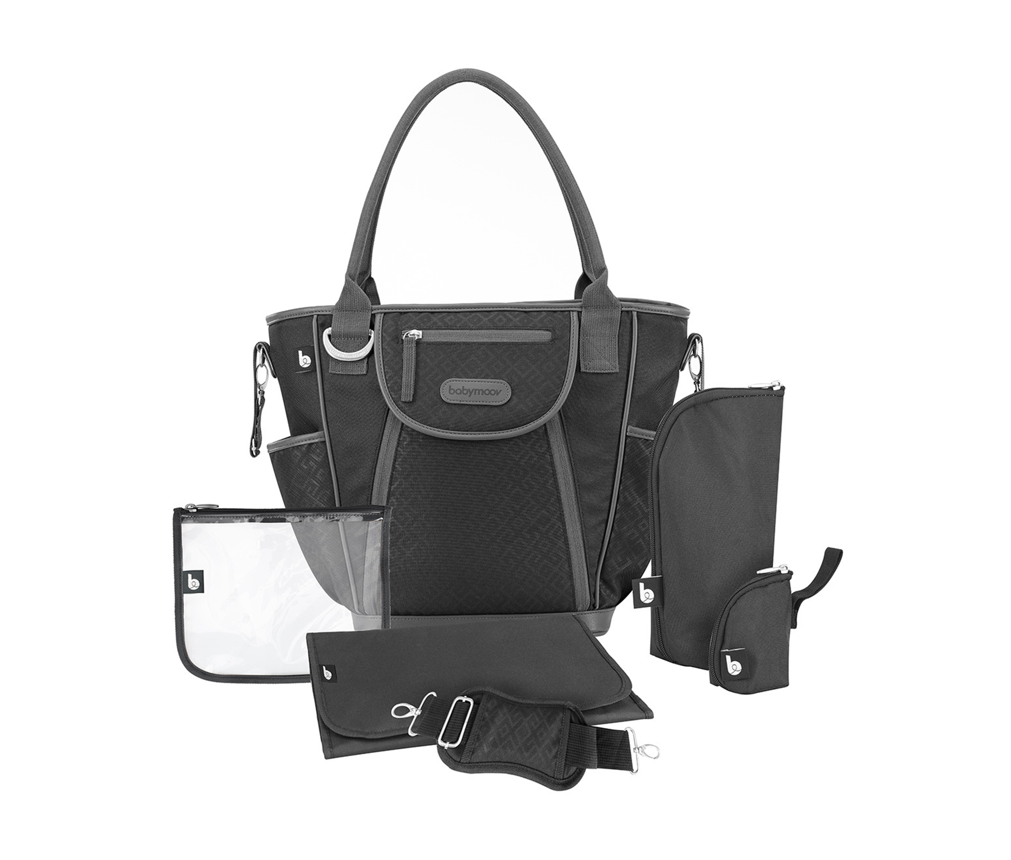 Bolso pañalero Daily Negro