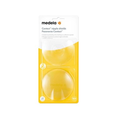 Protectores de Pezones Contact Nipple Shields L x 2 unidades - Medela