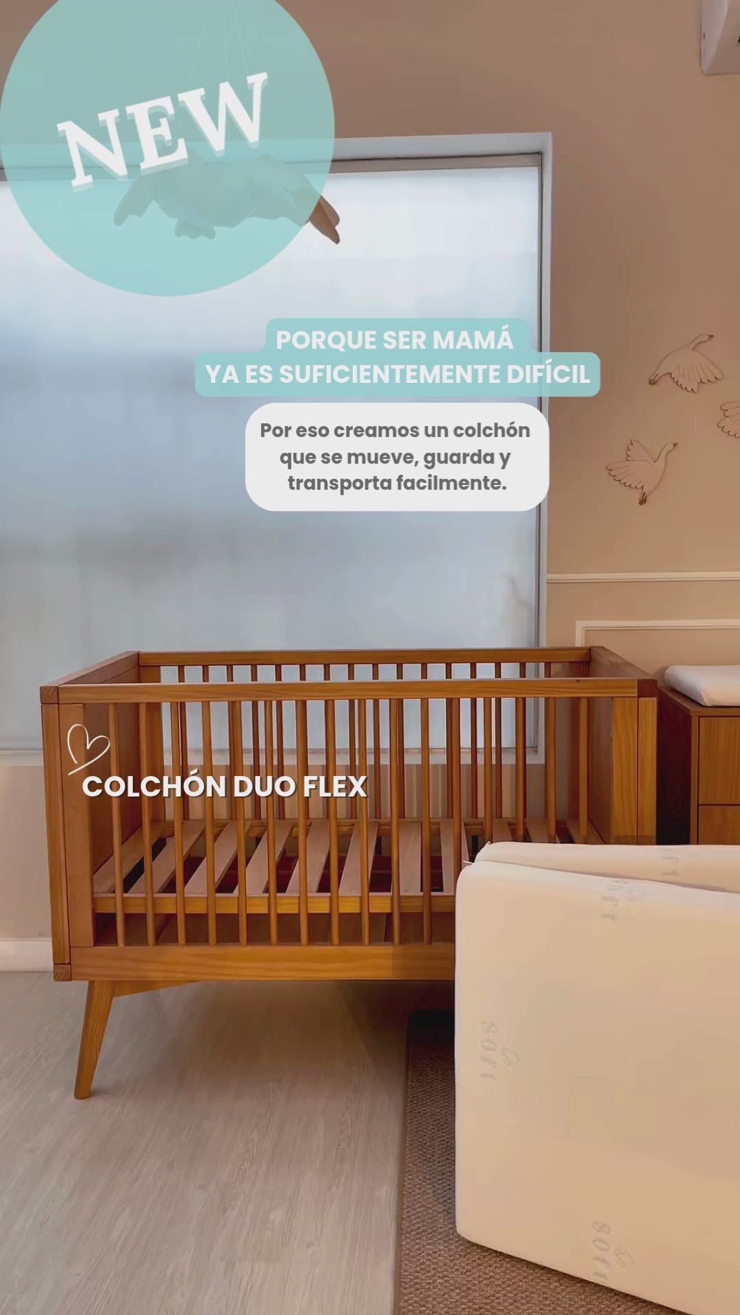 Cargar vídeo: Colchón Dúo Flex (130 x 70)