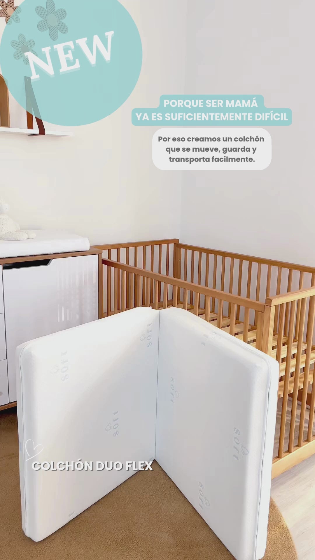 Cargar vídeo: Colchón Dúo Flex (130 x 70)