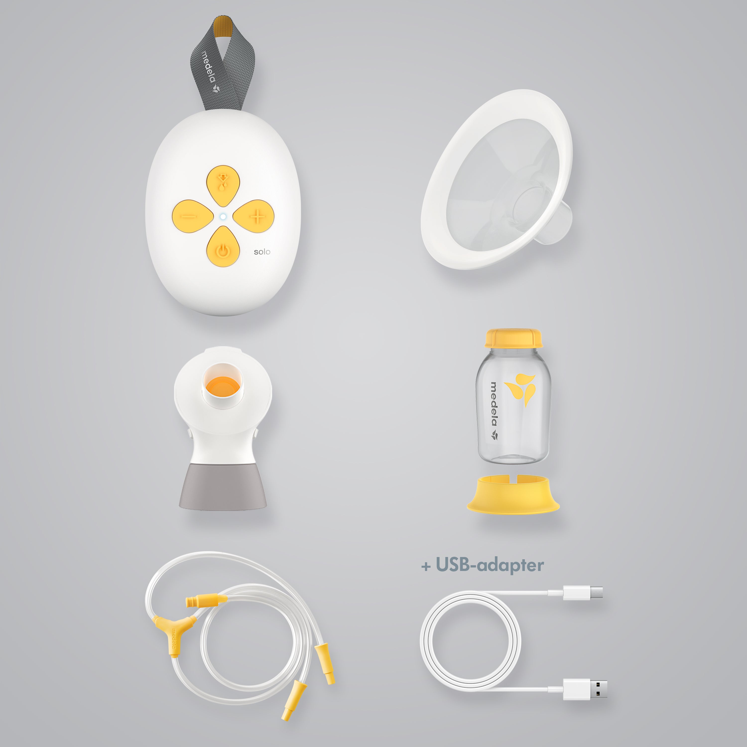 Extractor de Leche Eléctrico Simple - Medela Solo