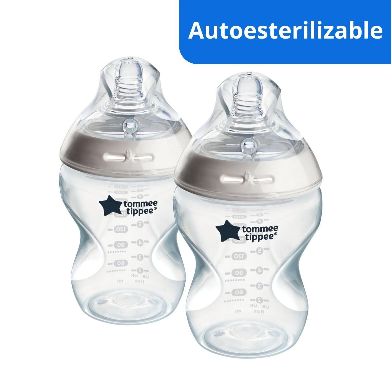 Biberón Natural Start Autoesterilizable 9 OZ X2