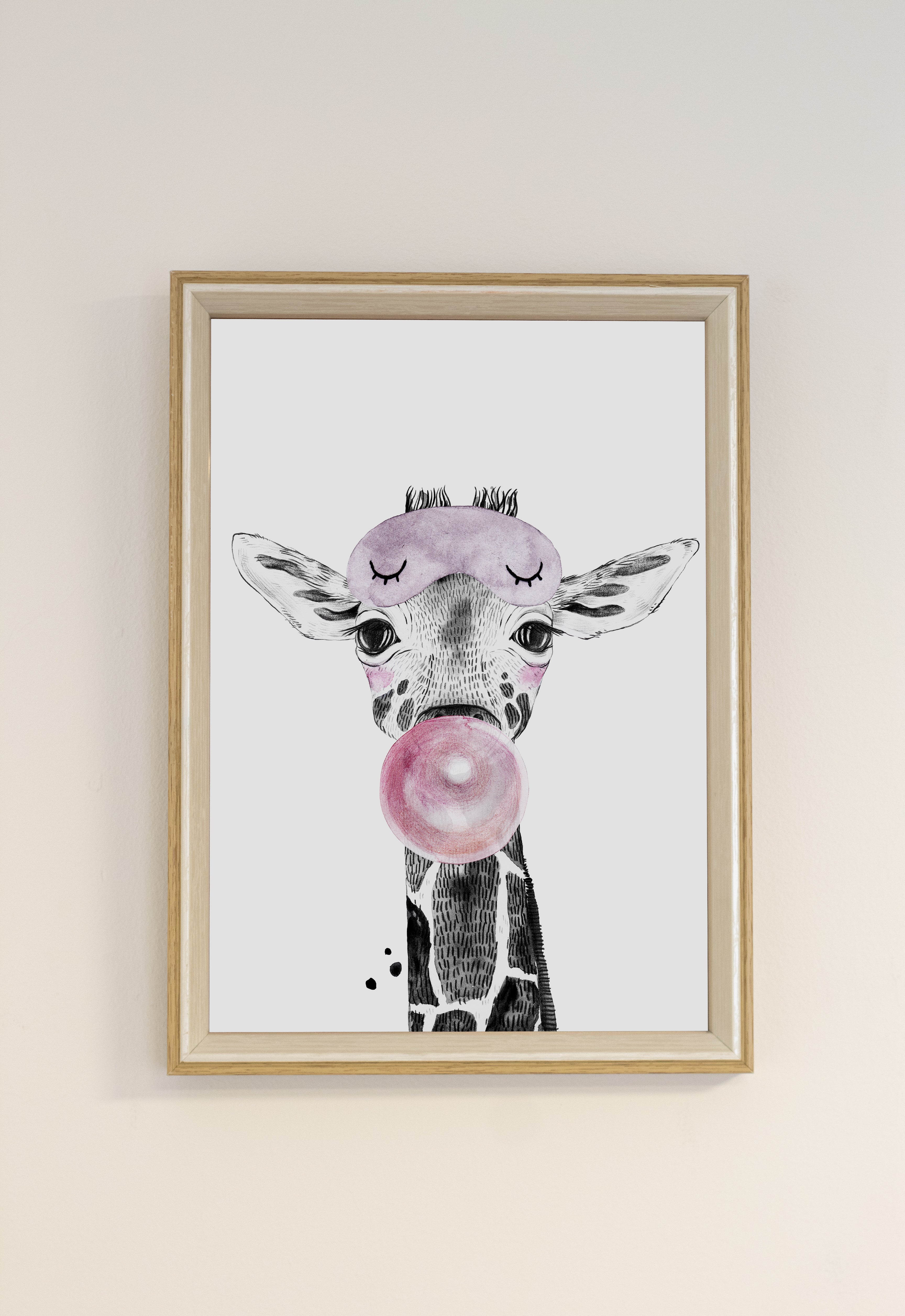 Cuadro Safari 3 - Marco Malva