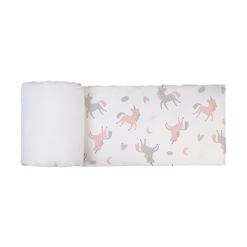 Protector Estampado Cuna Unicornio Lully